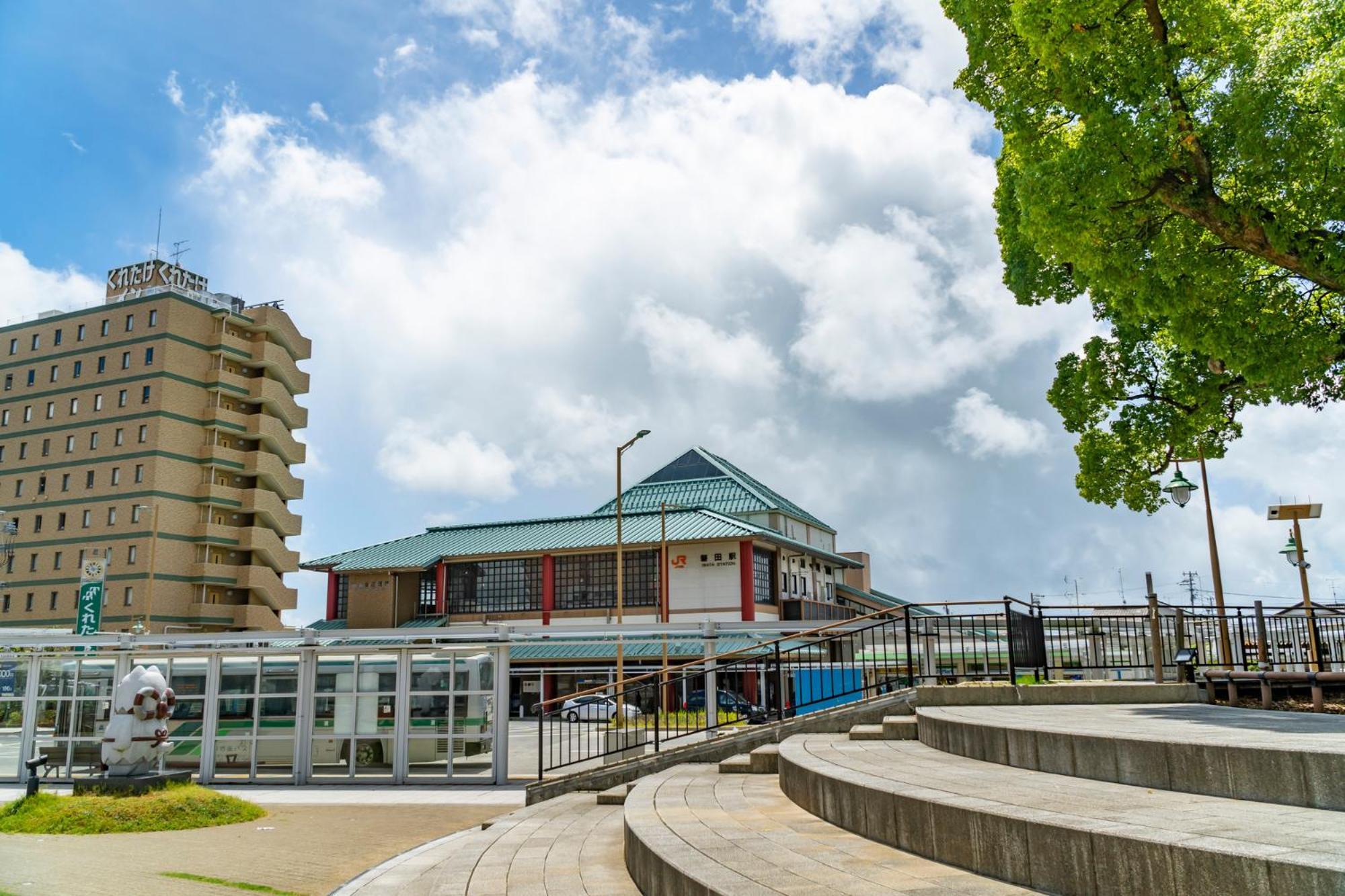 Tabist IWATA Station Hotel Exterior foto